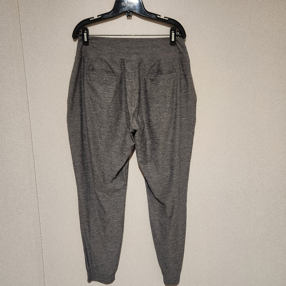 Greyson Womens Pull On Joggers Gray Large - Picture 5 of 7